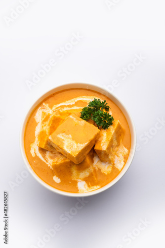 Paneer Butter Masala or Cheese Cottage Curry