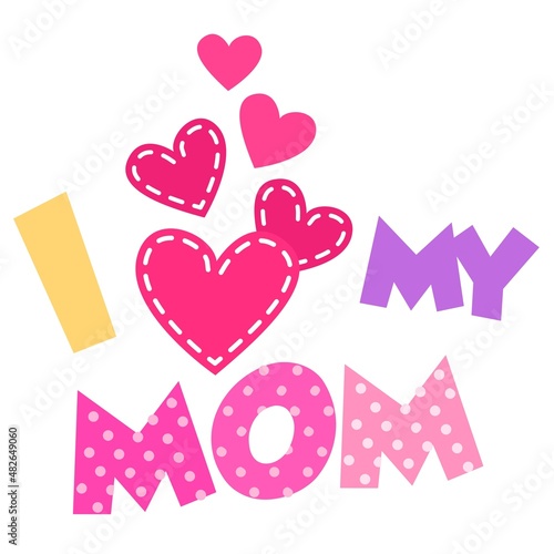 Baby boo and gold design stock for download 3d illustration 