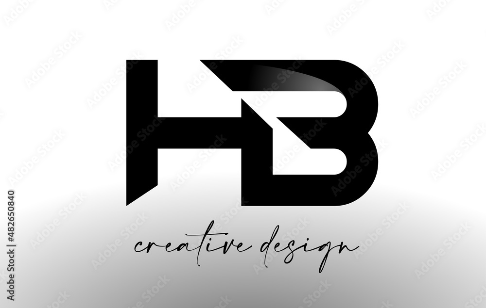 HB Letter Logo Design with Elegant Minimalist Look.HB Icon vector with creative design modern look. HB Letter Logo Design with Elegant Minimalist Look.HB Icon vector with creative design modern look.
