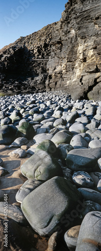 Rocks at beach. Coast.. Aljezur. Portugal. Algarve.