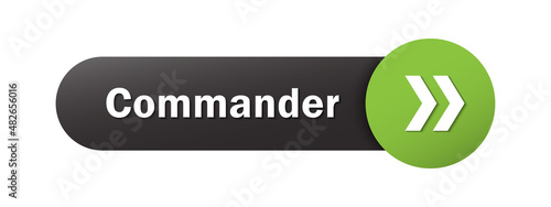 Bouton web vecteur COMMANDER
