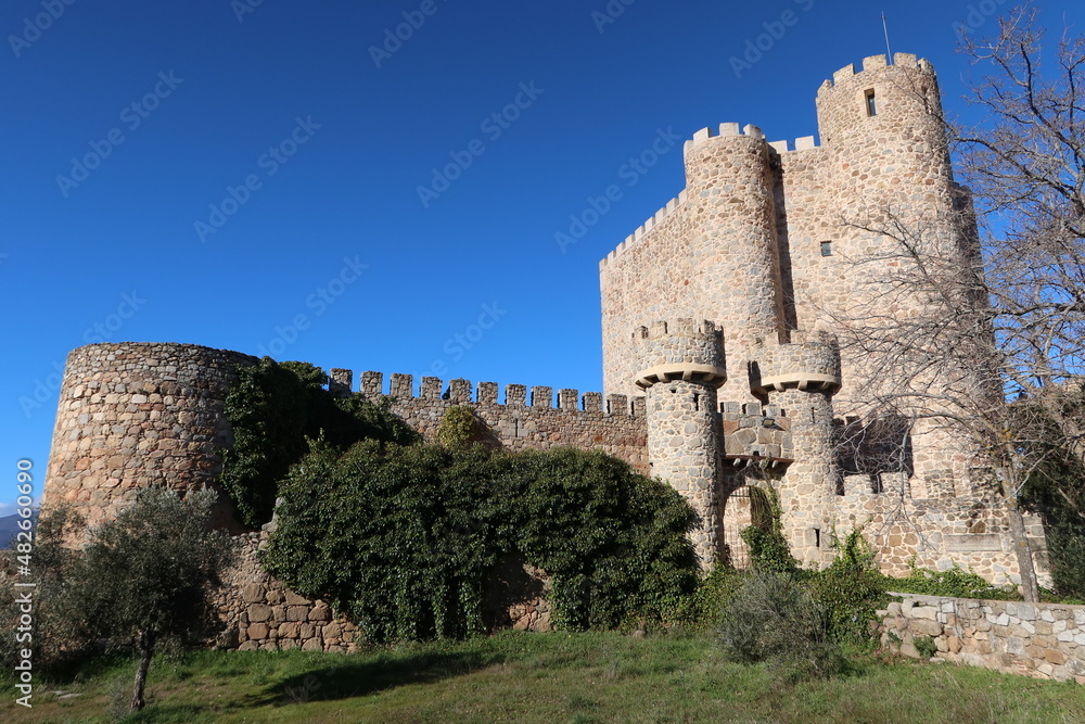 Coracera Castle. San Martin de Valdeiglesias. Madrid Spain