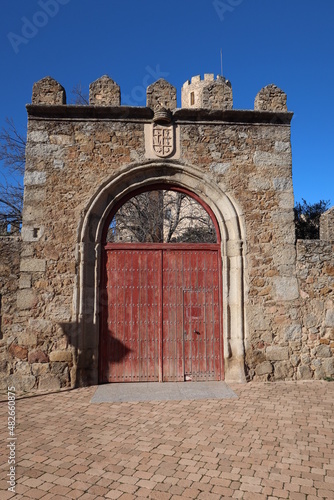 Coracera Castle. San Martin de Valdeiglesias. Madrid Spain photo