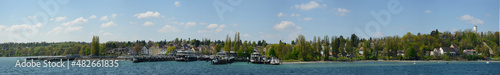Panorama Fähranleger in Konstanz am Bodensee