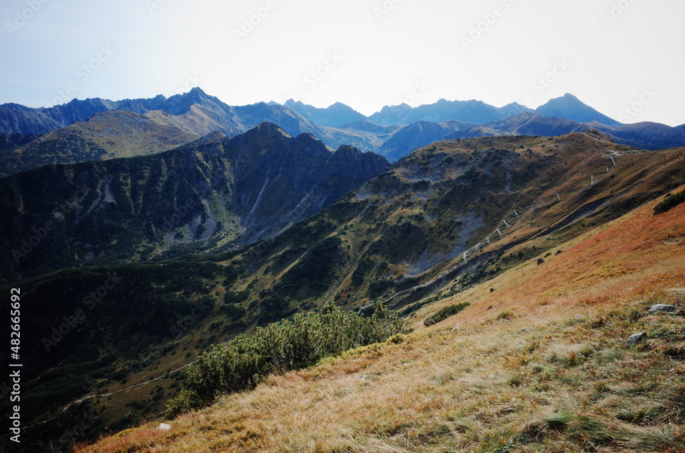 Naklejka premium Polish Mountains and the nature