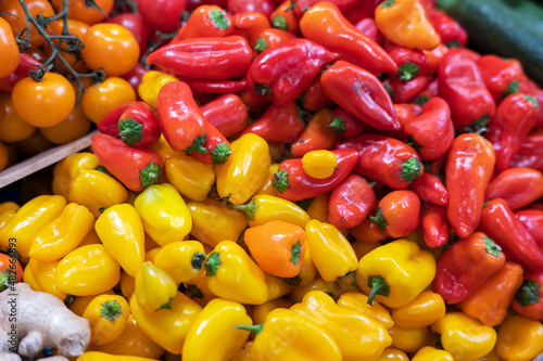 Assortment of fresh tpmato ...