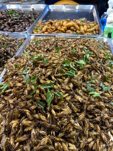 dried fish on the market