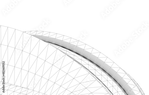 black and white lines