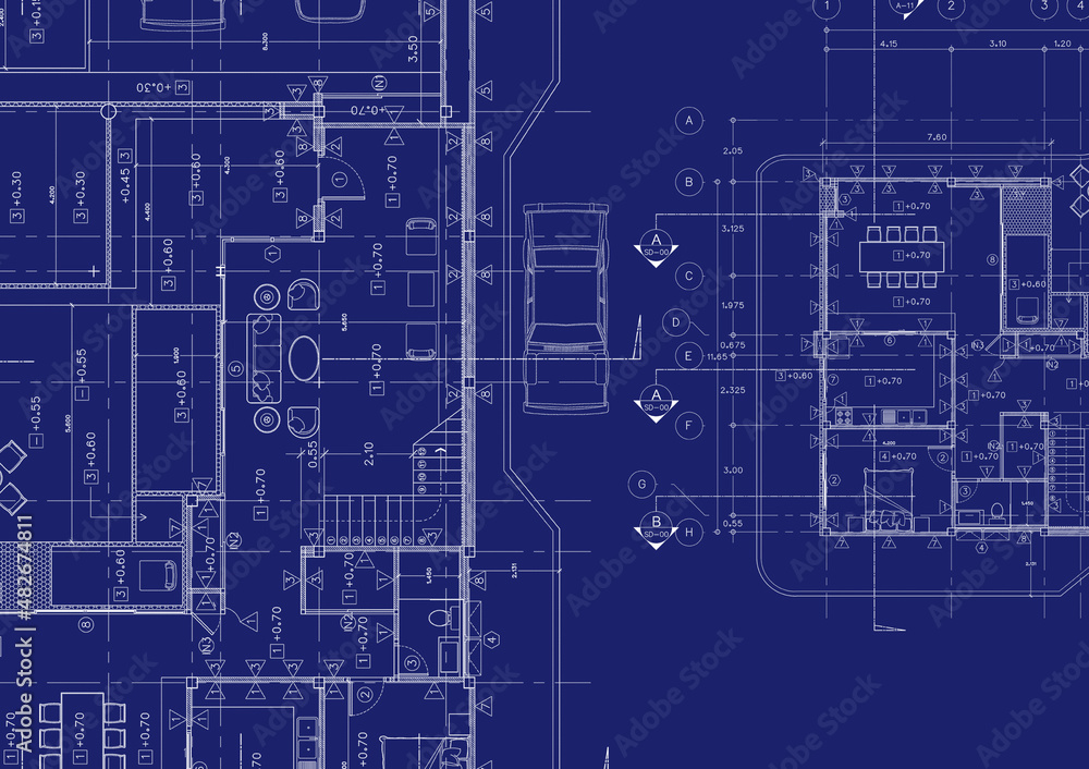 Write a blueprint architecture for building.