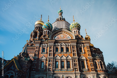 Exterior photo of Savior on the Spilled Blood in Sankt Petersburg. © skunevski