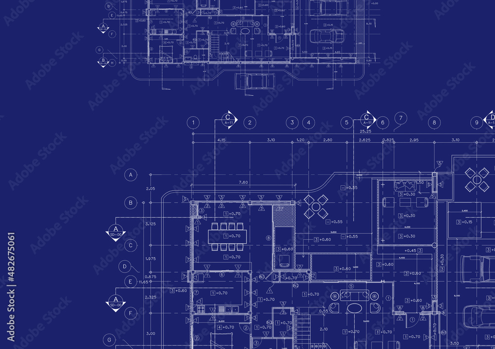 Write a blueprint architecture for building.