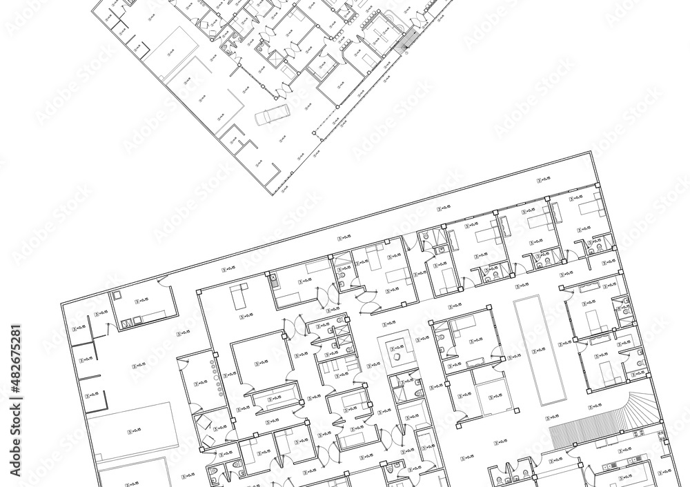 Write a blueprint architecture for building. Write a blueprint architecture for building.