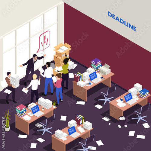 Deadline Isometric Composition