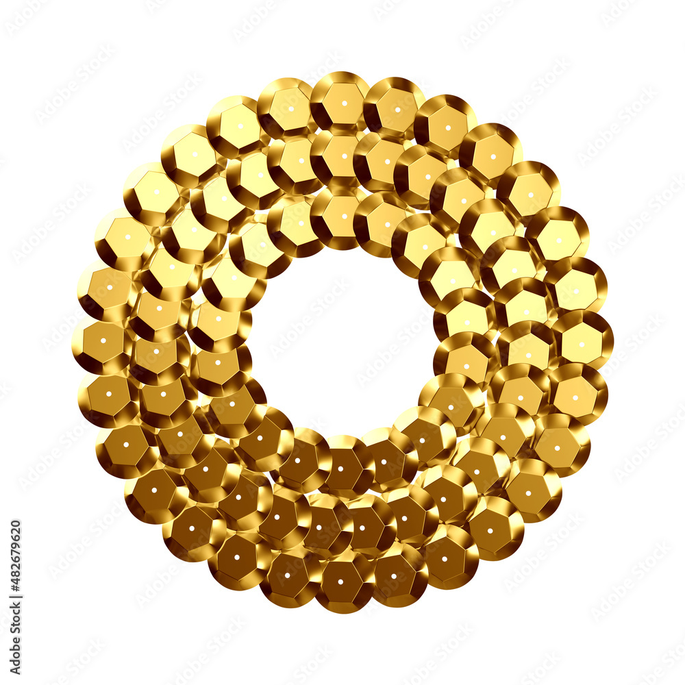 Obraz premium 3D carnival sequins