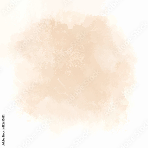 Abstract pastel hand painted background. Vector illustration.