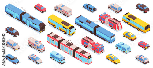 Public City Transport Set