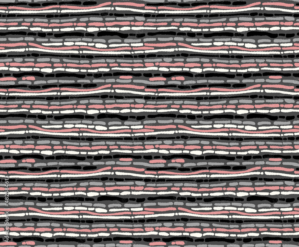 Seamless texture pattern. Line fabric print. Seamless texture pattern. Line fabric print.