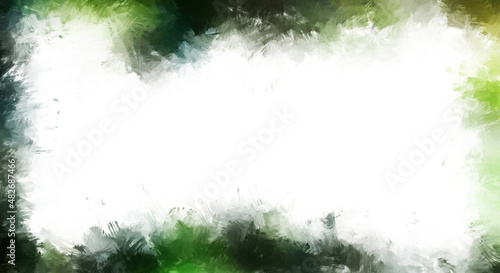 Modern art. Brushed Painted Abstract Background. Brush stroked painting. Strokes of paint. 2D Illustration.´