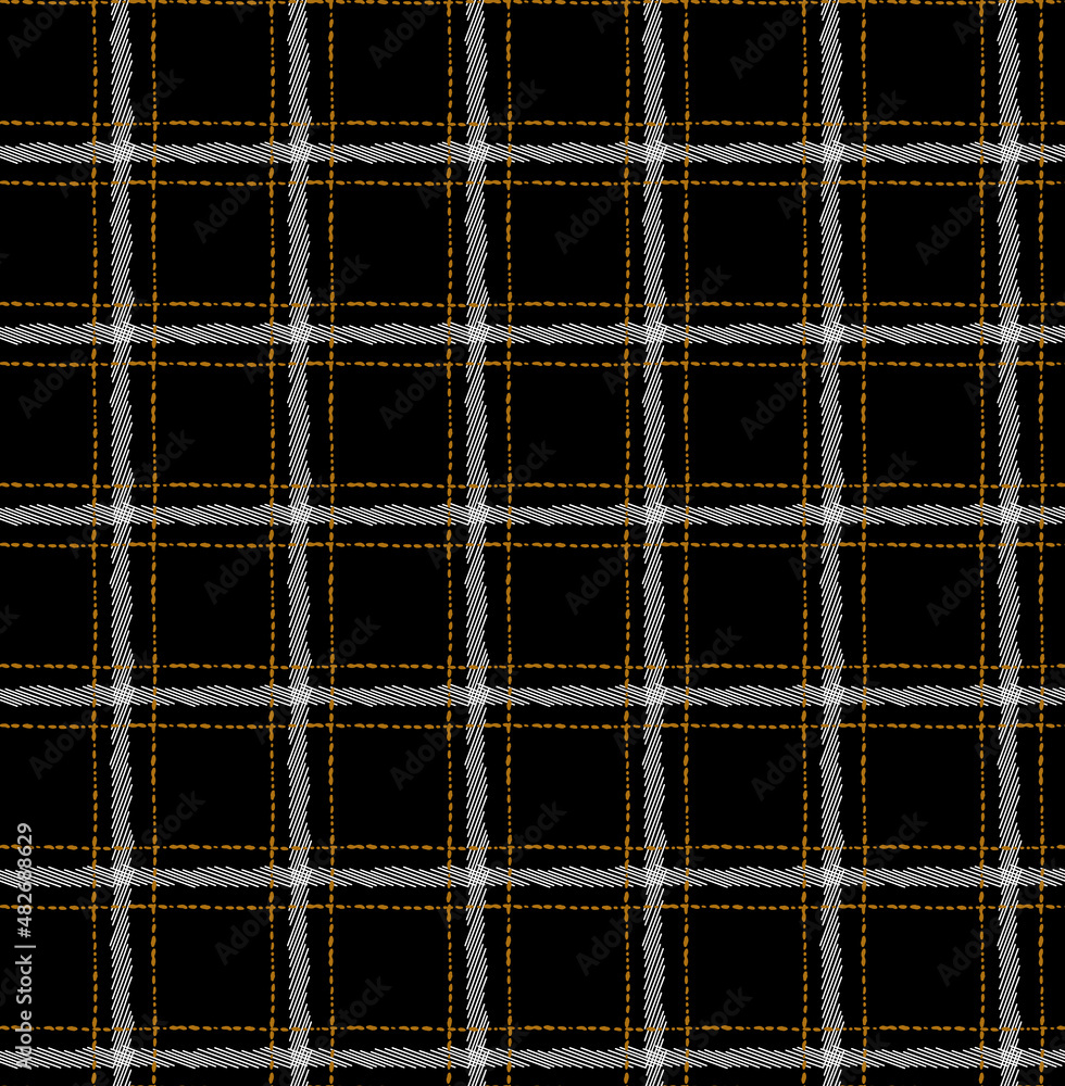 Seamless plaid pattern. Fabric design. Seamless plaid pattern. Fabric design.