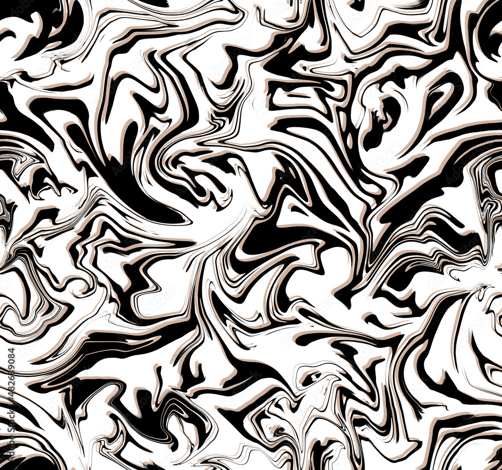 Seamless liquid colorful pattern design. Seamless liquid colorful pattern design.