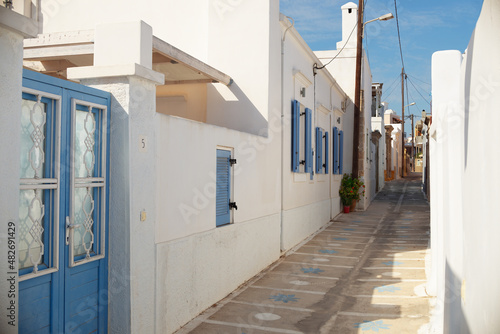 Traditional housing in Koskinou Rhodes Greece