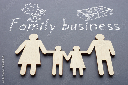 Family business is shown on the business photo using the text