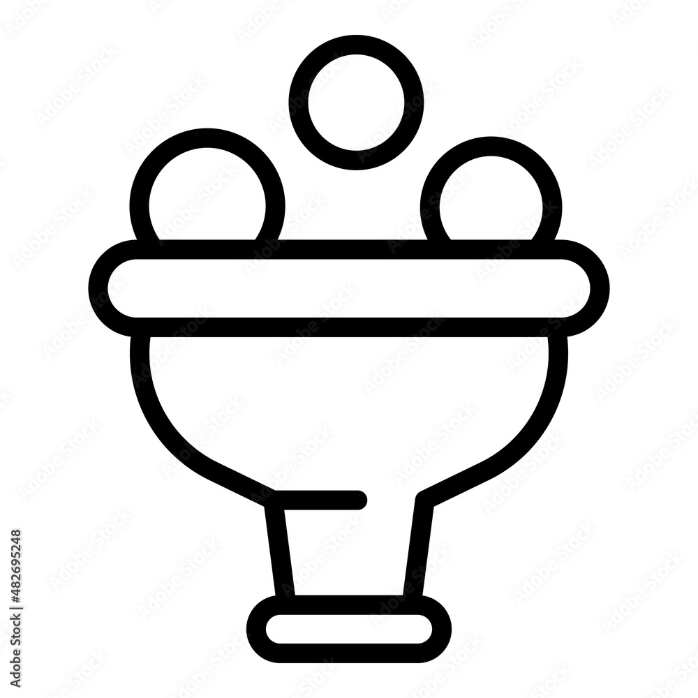 Opinion social funnel icon outline vector. Key leader. Network marketing Opinion social funnel icon outline vector. Key leader. Network marketing