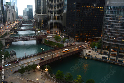 Bridges over the Chicago River
