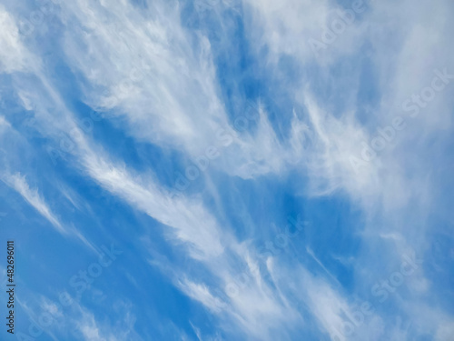 blue sky with clouds © Marina Radchenko