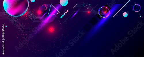 Space background with realistic nebula and shining stars. Colorful cosmos with stardust and milky way. Magic color galaxy. Infinite universe and starry night