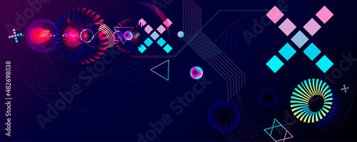 Space background with realistic nebula and shining stars. Colorful cosmos with stardust and milky way. Magic color galaxy. Infinite universe and starry night