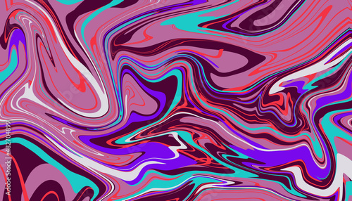 creative pink  blue and purple marbled background