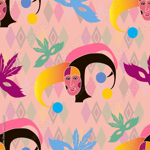 Carnival mask pattern 2