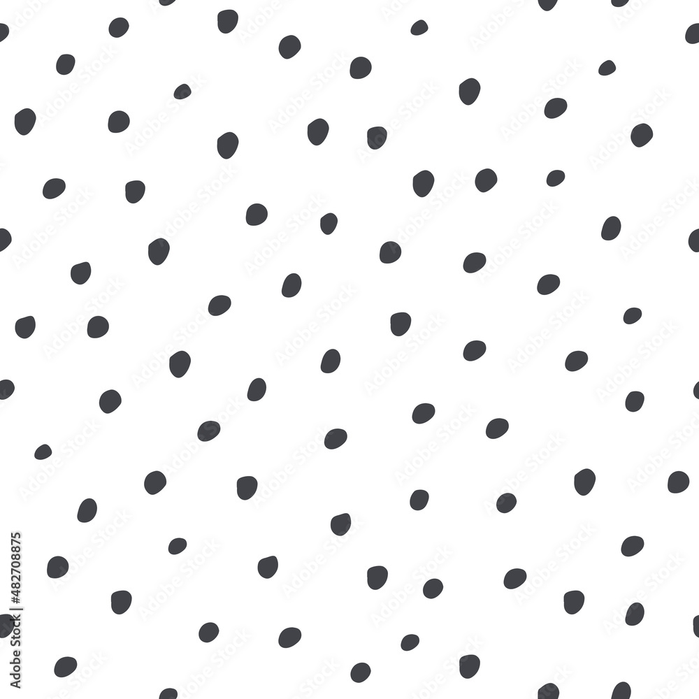 dots seamless vector pattern, simple background