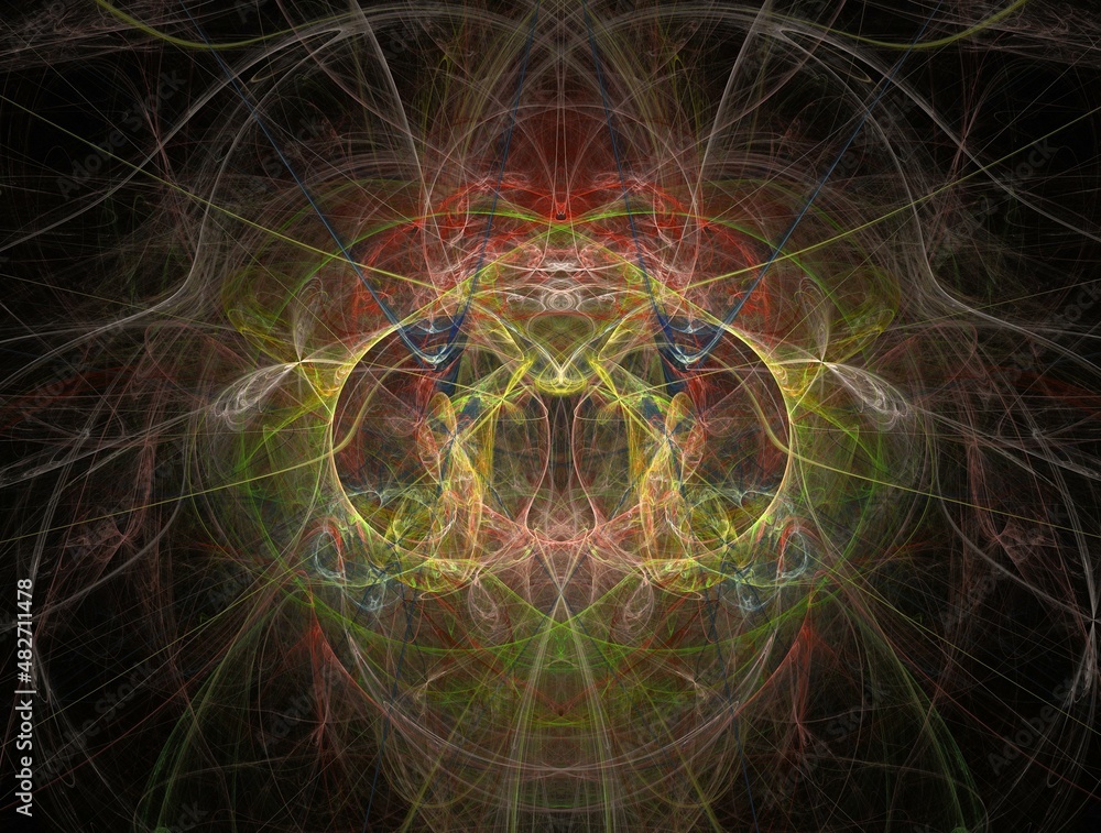 Imaginatory fractal abstract background Image Imaginatory fractal abstract background Image
