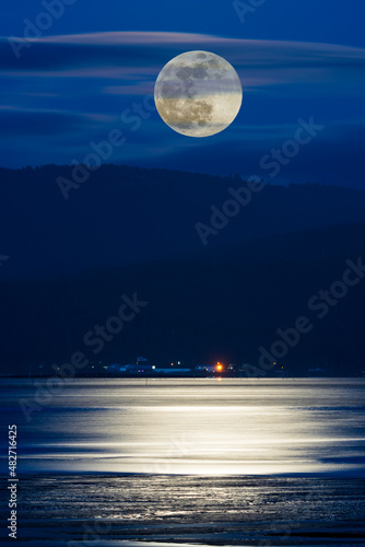 Moonrise photo