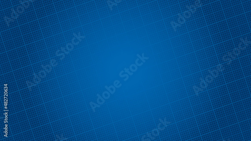 Blueprint paper background. Vector pattern with copy space for business presentation or web design.
