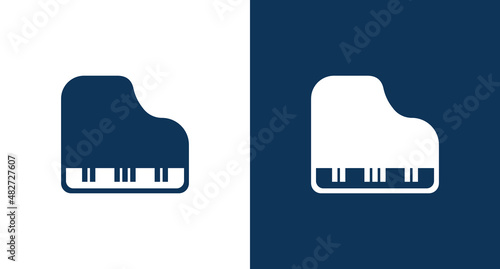 Piano icon illustration isolated vector sign symbol