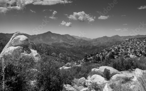 Mountains in Monochrome