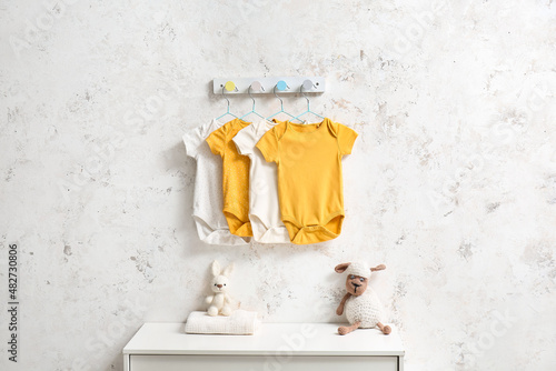 Chest of drawers with toys ...