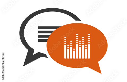 Logo égaliseur sonore.