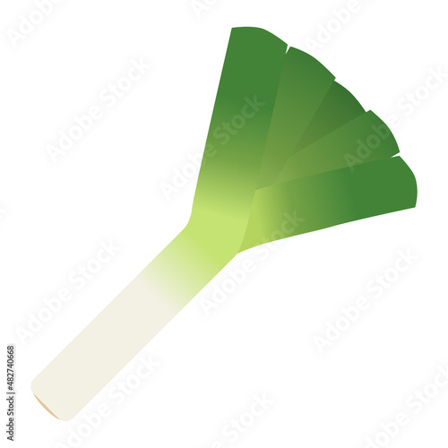 リーキのイラスト