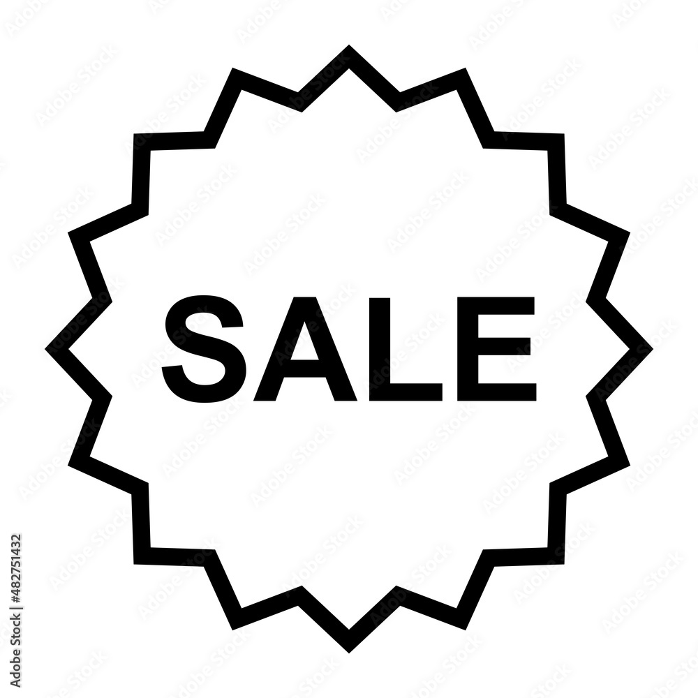 sale promotion icon vector sale promotion icon vector