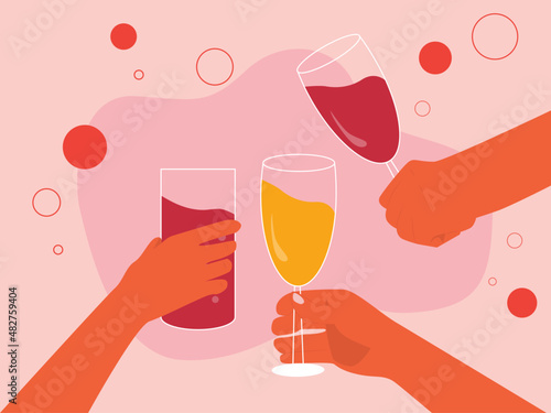 Party vector illustration