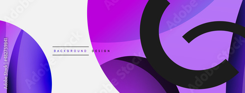Original graphic wallpaper. Essential complex background. Movement concept composition vector illustration for wallpaper banner background or landing page