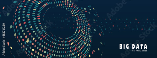 Abstract big data visualization