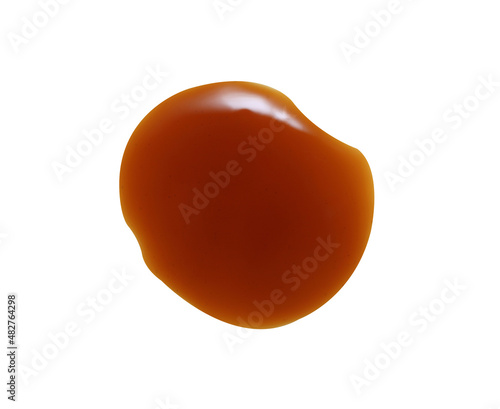 Chinese oyster sauce on white background