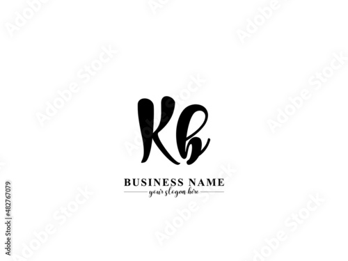 Signature KB Beautiful elegant logos, Signature Kb Logo For Boutique Fashion Photography Cosmetics