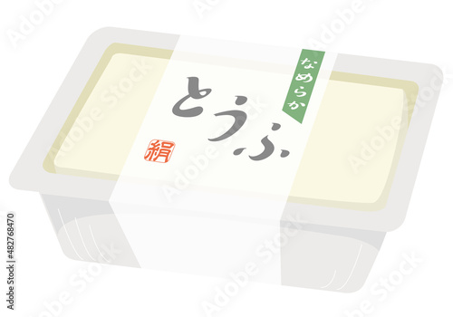 パック入りのとうふ