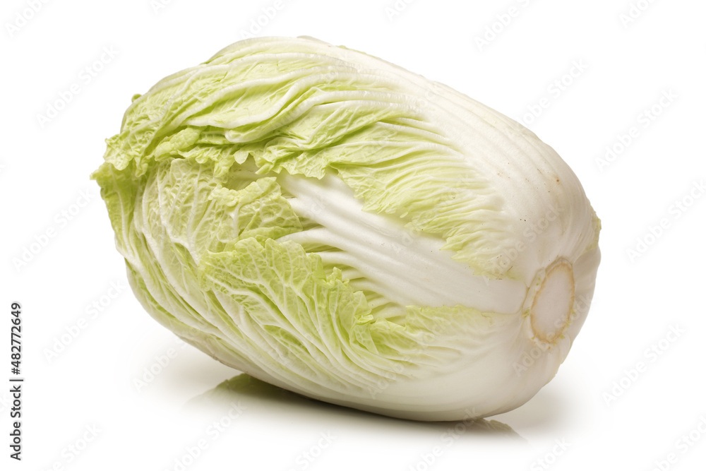 Chinese cabbage isolated on white background Chinese cabbage isolated on white background